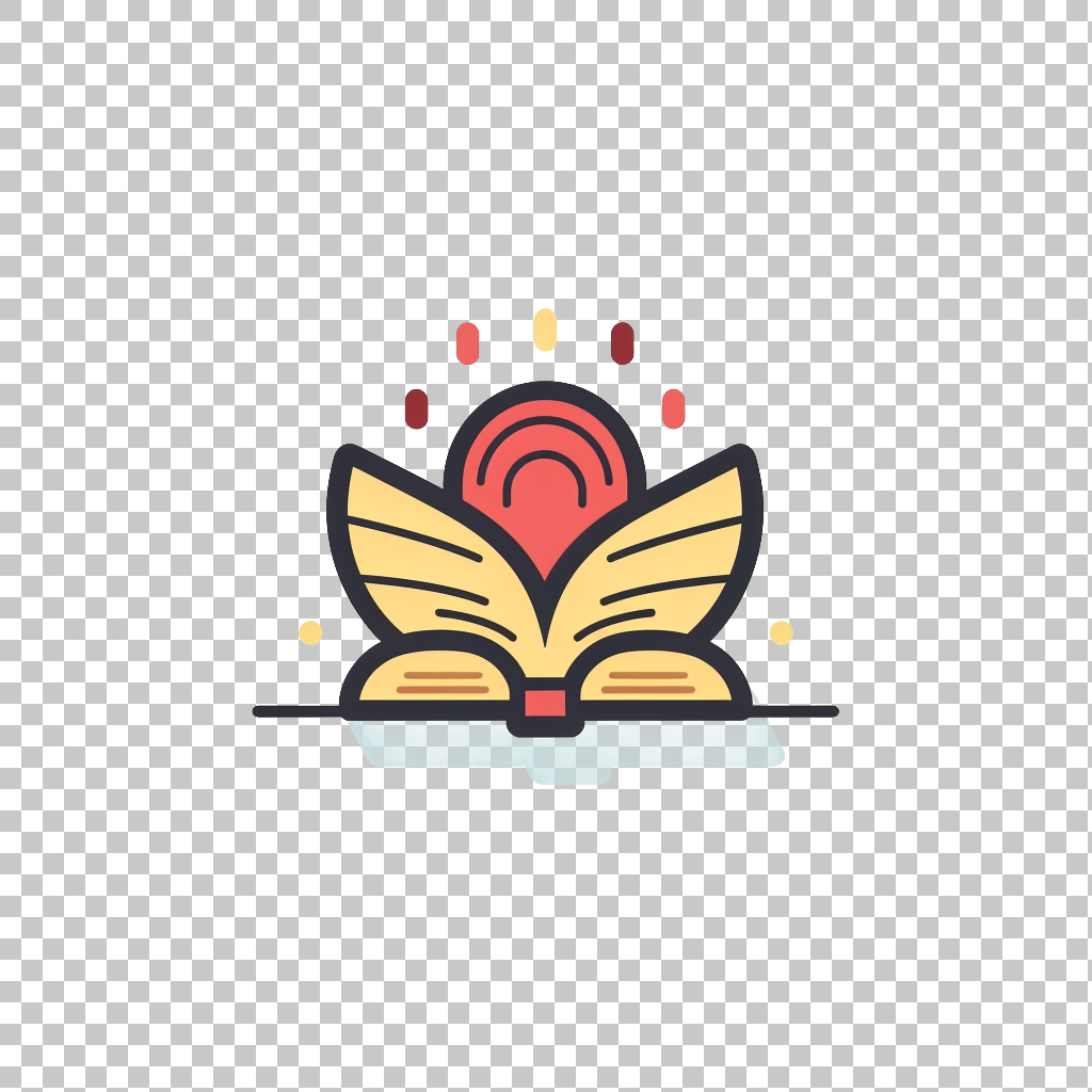 Book Icon on White Background png, Study Material Graphic