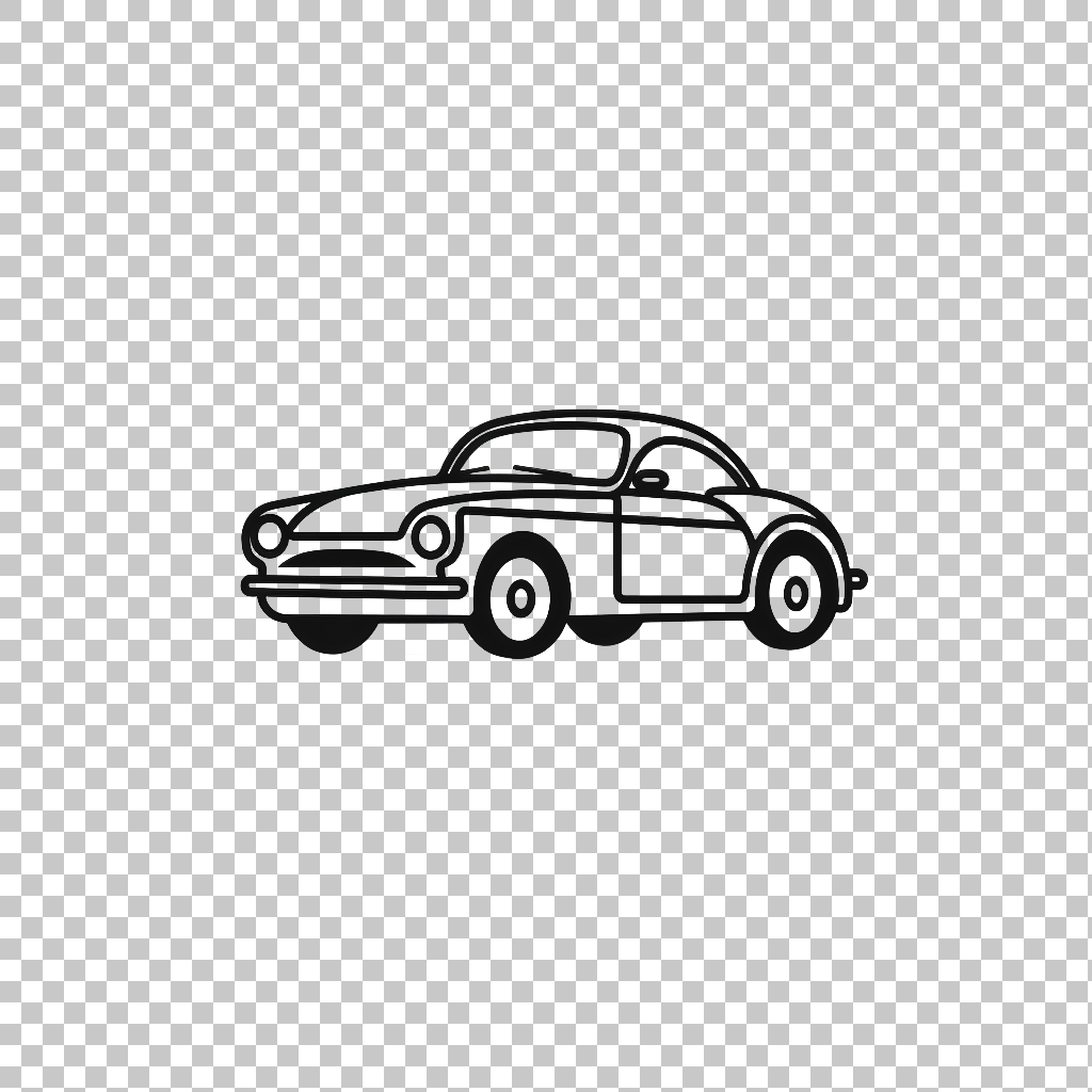 Black car icon png, Auto Symbol, Car Graphic