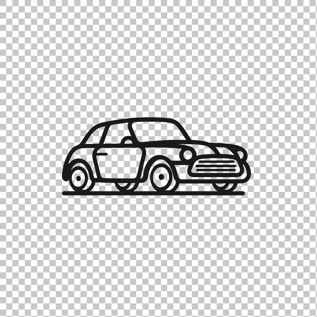 Black car icon png, Auto Icon, Car Symbol