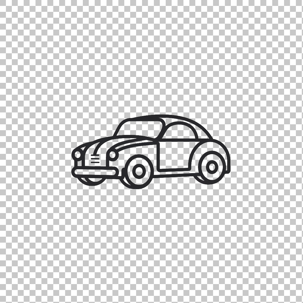 Black car icon png, Automotive Graphic, Vehicle Symbol