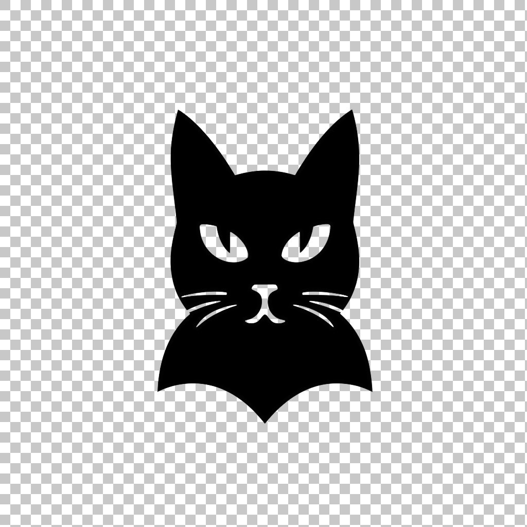 Cat symbol icon png, Paw Print Logo, Meow Symbol