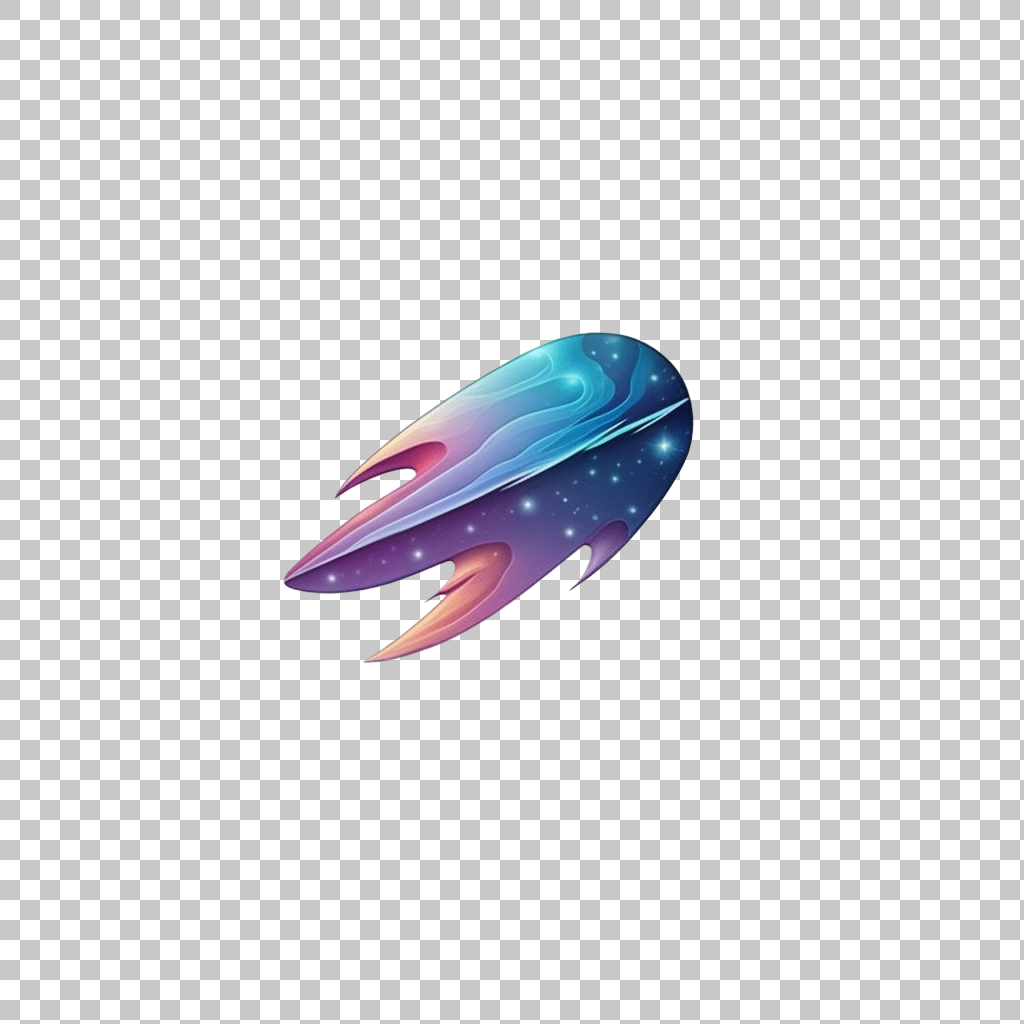 Comet icon png, Stellar Symbol, Astral Body
