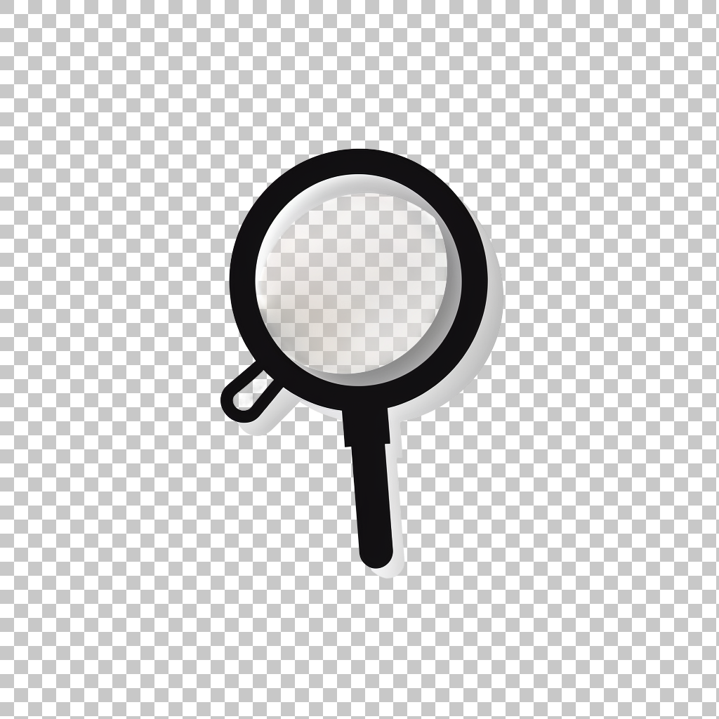 Magnifying glass icon png, Investigate Symbol, Detective Tool