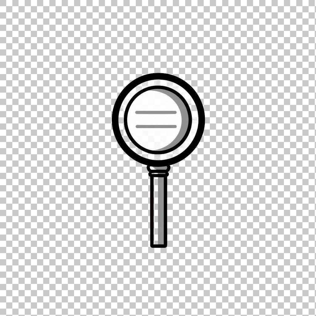Magnifying glass icon png, Exploration Tool, Focus Illustration
