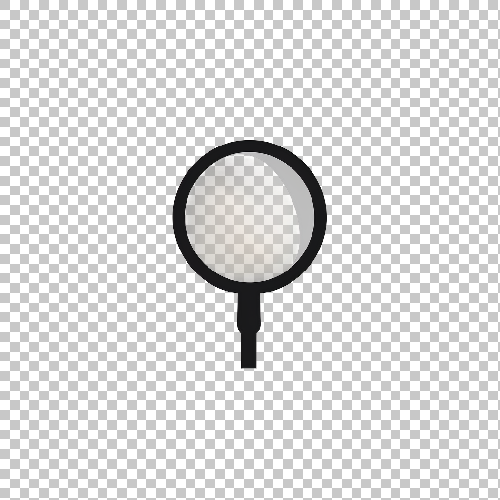 Magnifying glass icon png, Inquiry Symbol, Search Illustration