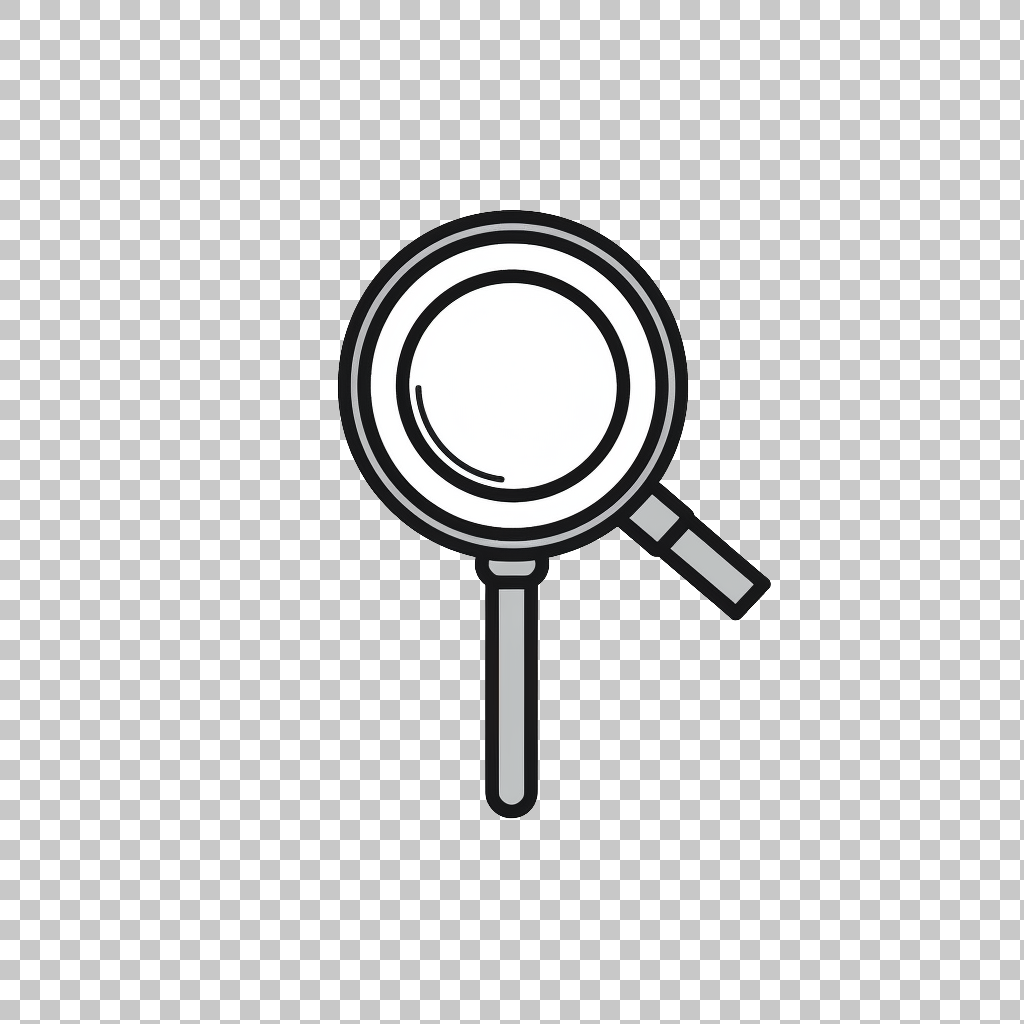 Magnifying glass icon png, Investigate Tool, Zoom In Icon