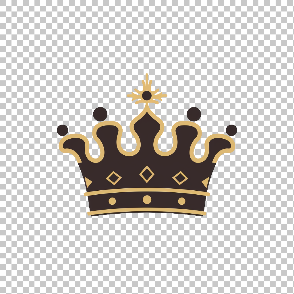Crown icon png, Coronation Illustration, Imperial Symbol