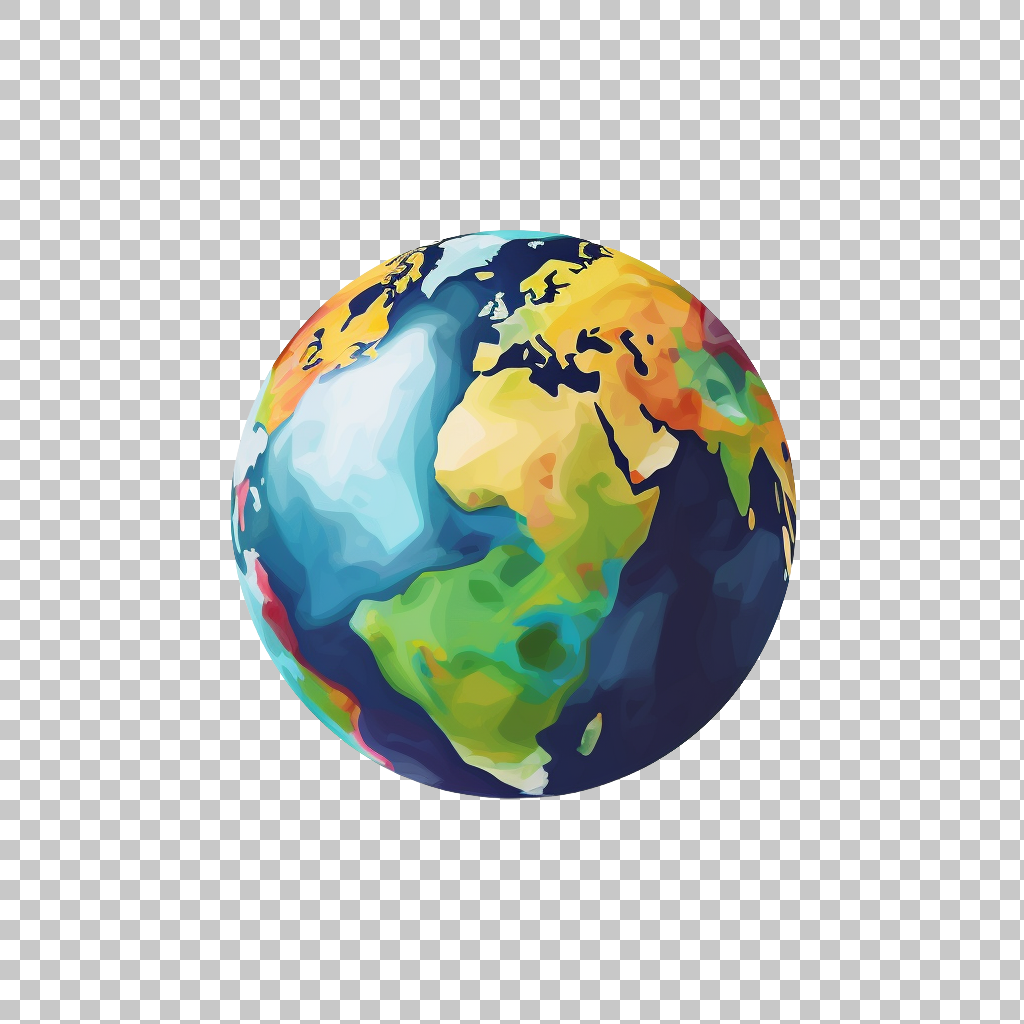 Earth icon png, Earth Map, Geography Illustration