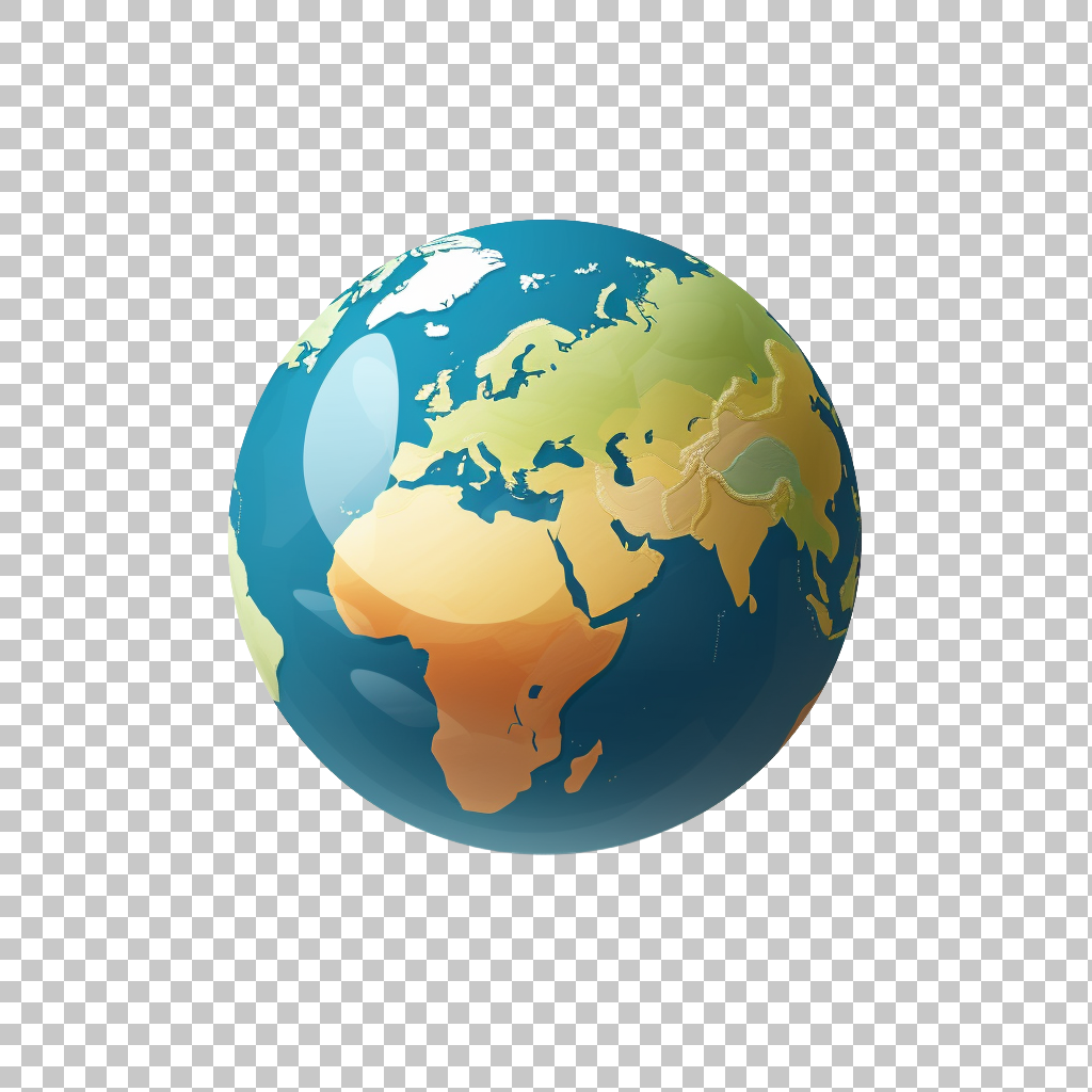 Earth icon png, Globe Illustration, World Symbol