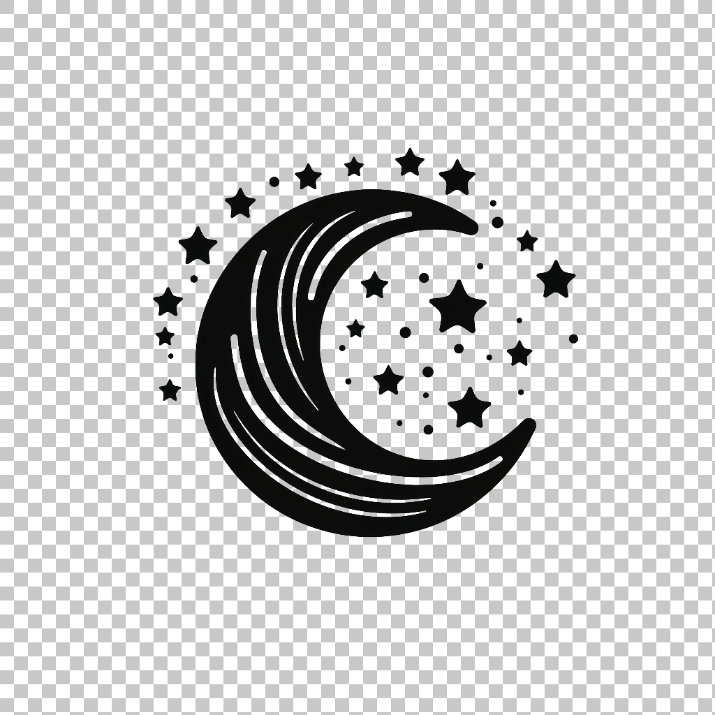 Moon icon png, Celestial Body Graphic, Night Sky Symbol