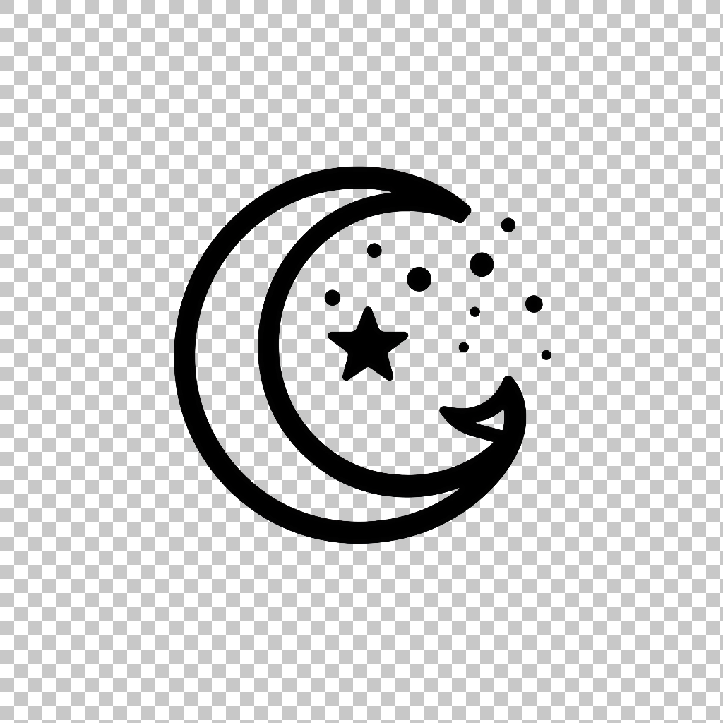 Moon icon png, Nighttime Illustration, Lunar Symbol
