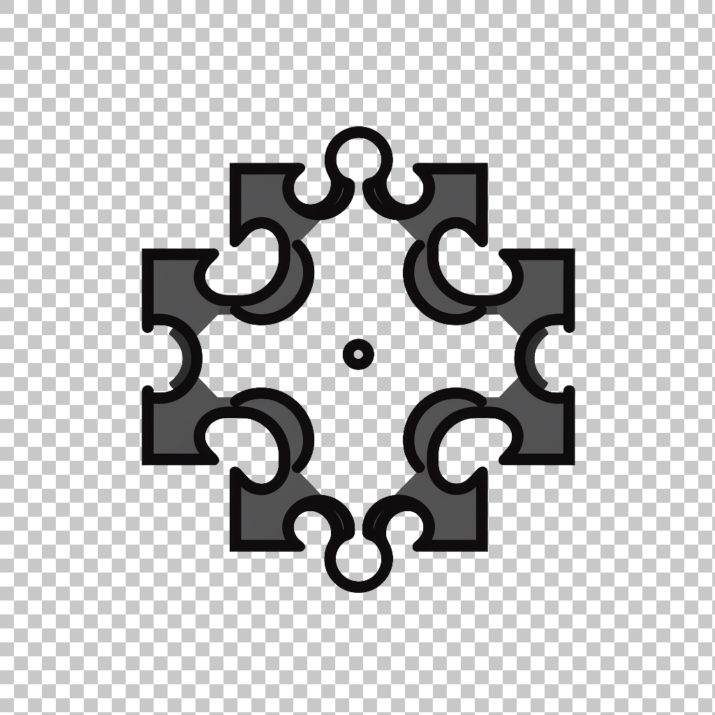 Puzzle Icon png, Brain Game Illustration, Mental Exercise Symbol