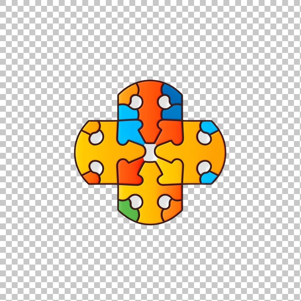 Abstract Puzzle Icon png, Mind Exercise Symbol, Logic Game