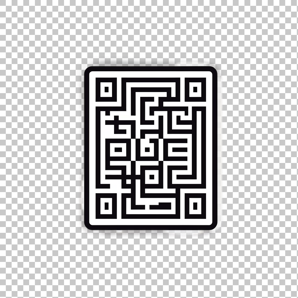 QR Code Symbol png, Data Matrix Graphic, Barcode Illustration