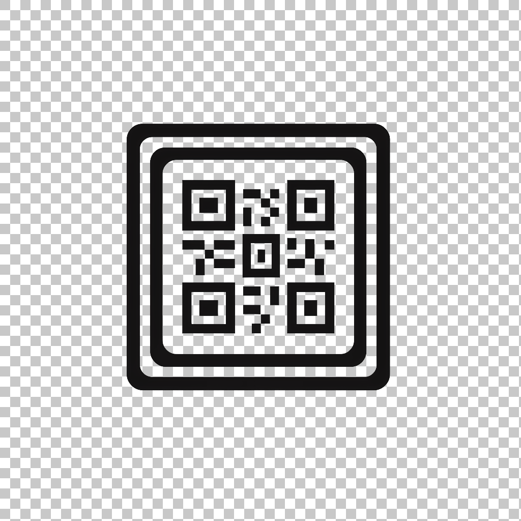 Digital QR Code Illustration png, Barcode Symbol, Mobile Technology