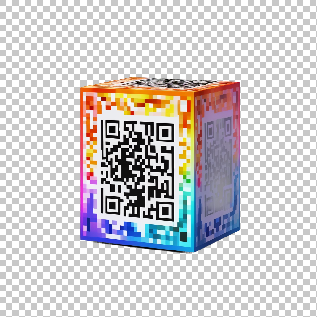 QR Code Scan Illustration png, Digital Barcode Symbol, Smartphone Graphic