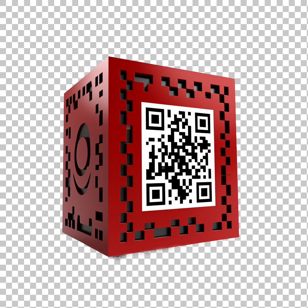 Digital QR Code Graphic png, Scan Barcode Symbol, Smartphone Illustration