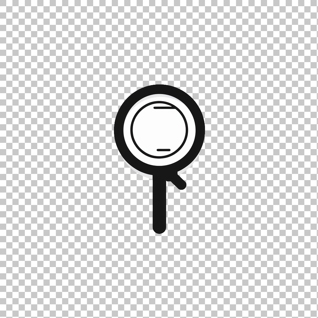 Search Tool Illustration png, Magnifying Glass Icon, Find Symbol