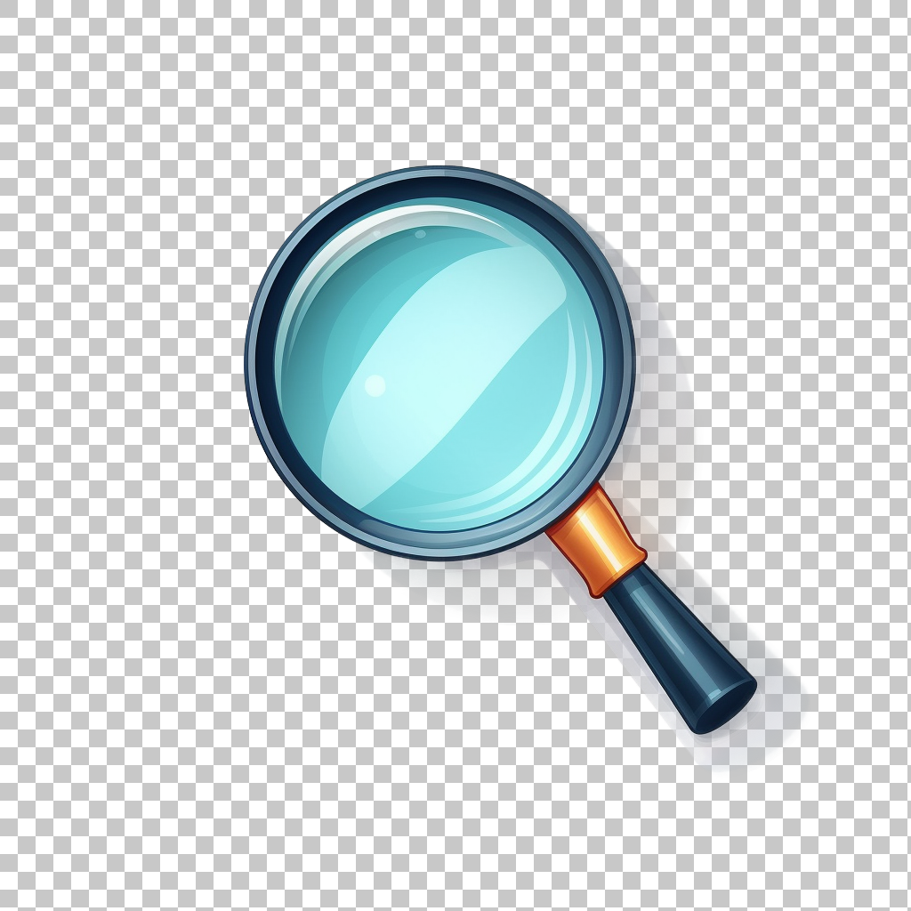 Search Button Illustration png, Magnifying Glass Icon, Online Search