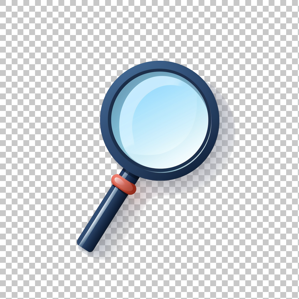 Search Icon png, Magnifying Glass Symbol, Find Illustration
