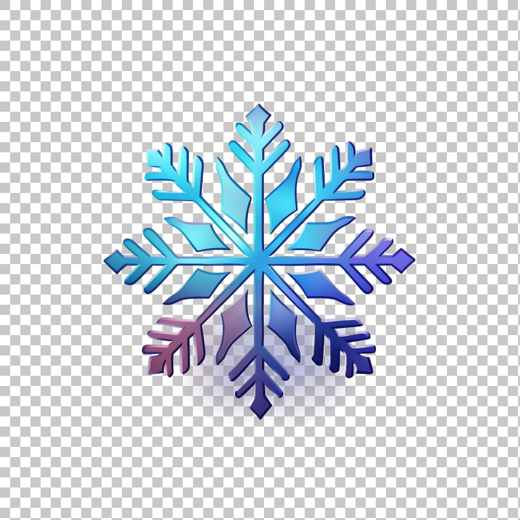 Red Snowflake Icon png, Ice Crystal Symbol, Snow Illustration