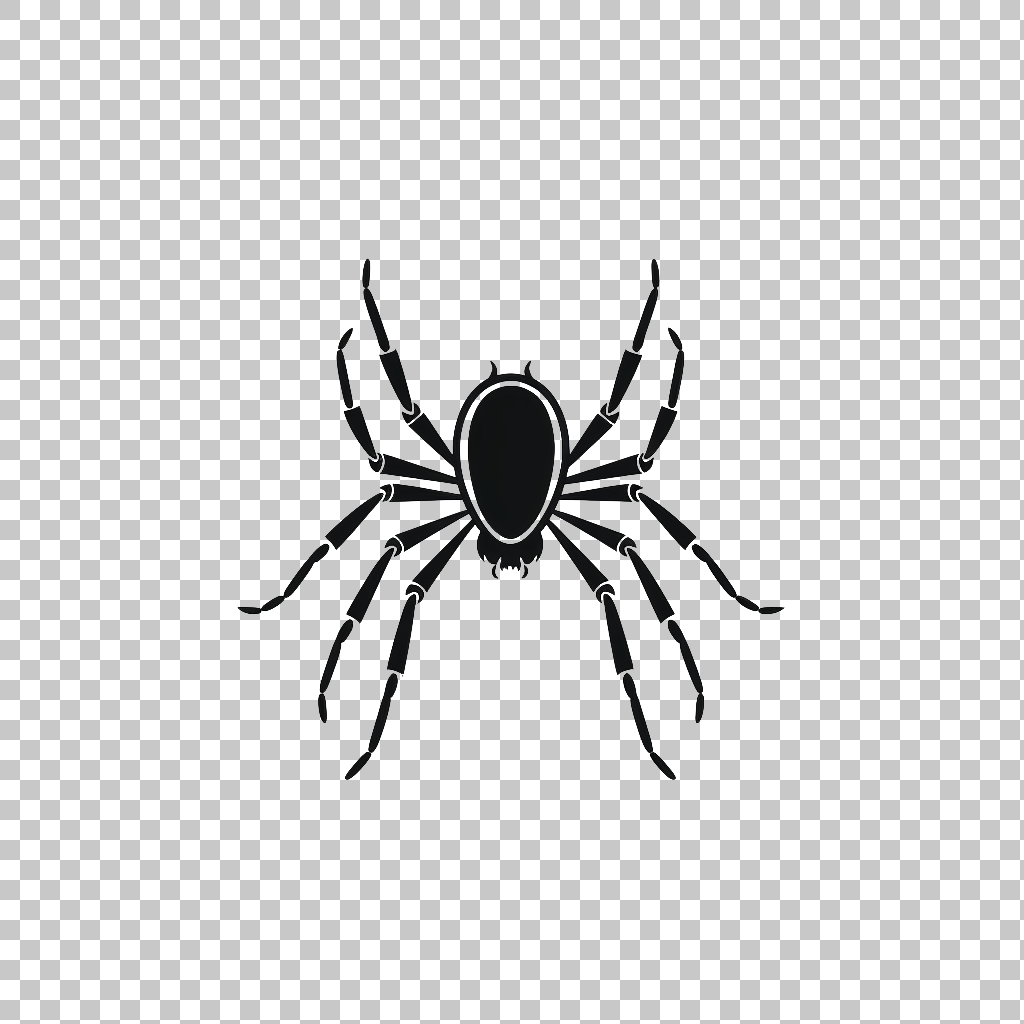 Spider Logo Icon png, Arachnid Symbol, Web Branding