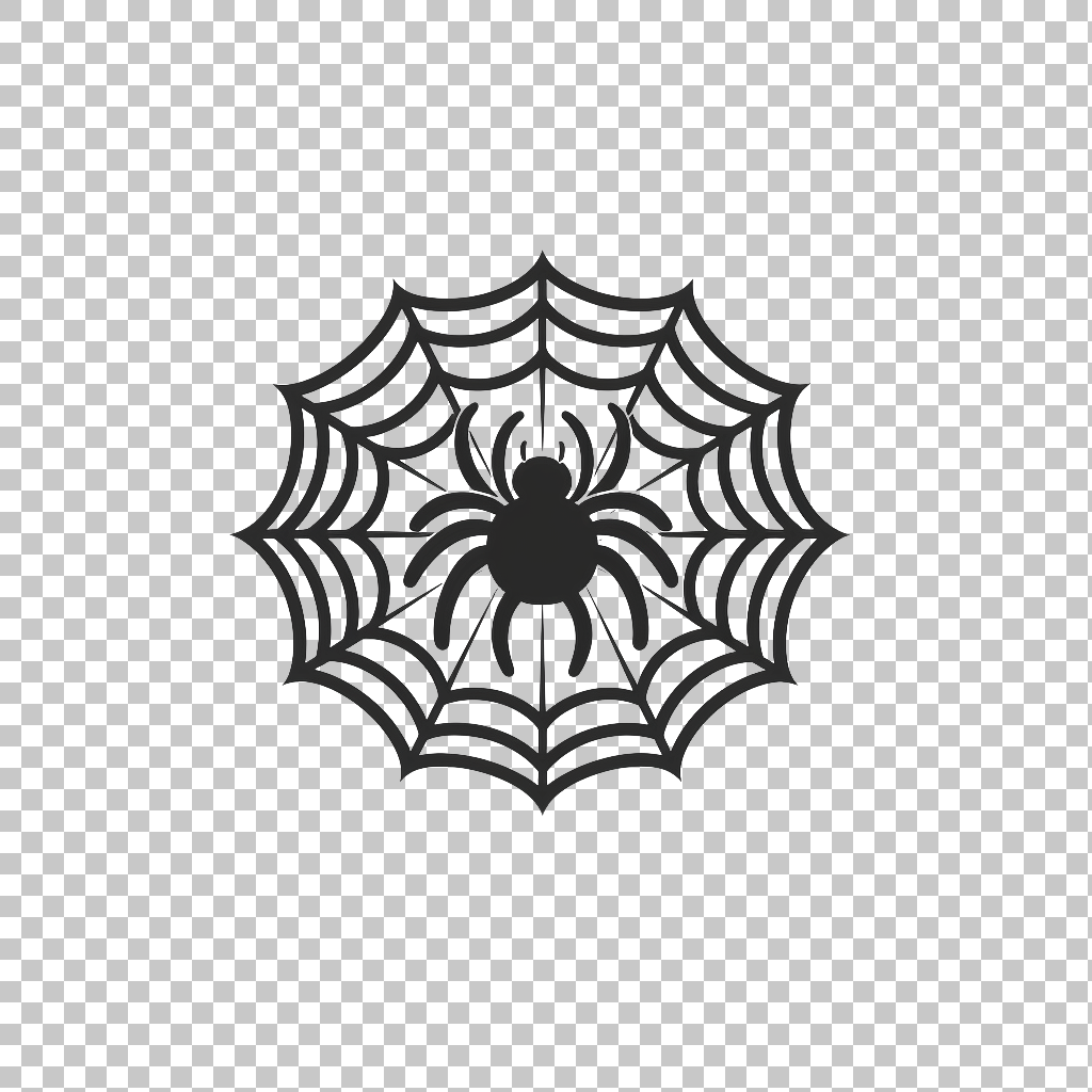 Spider Web Symbolism Icon png, Arachnid Web, Insect Illustration