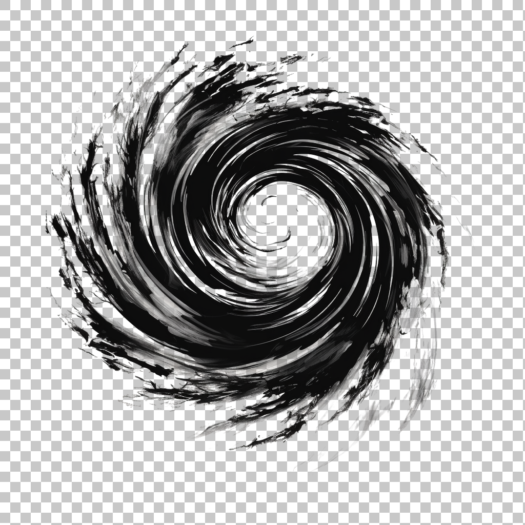 Tornado Vector Icon png, Hurricane Illustration, Wind Symbol