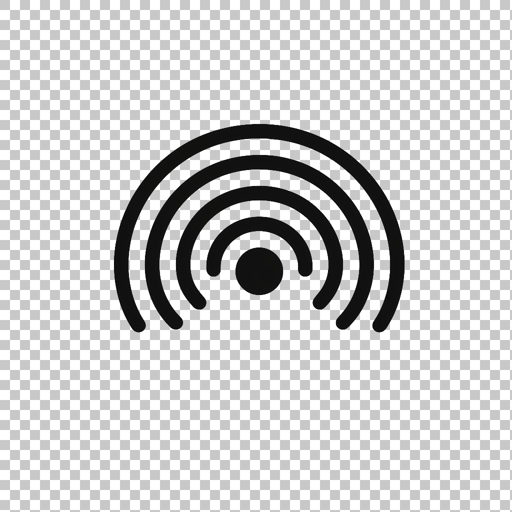 Wifi Clipart Icon png, Wireless Technology Graphic, Internet Symbol