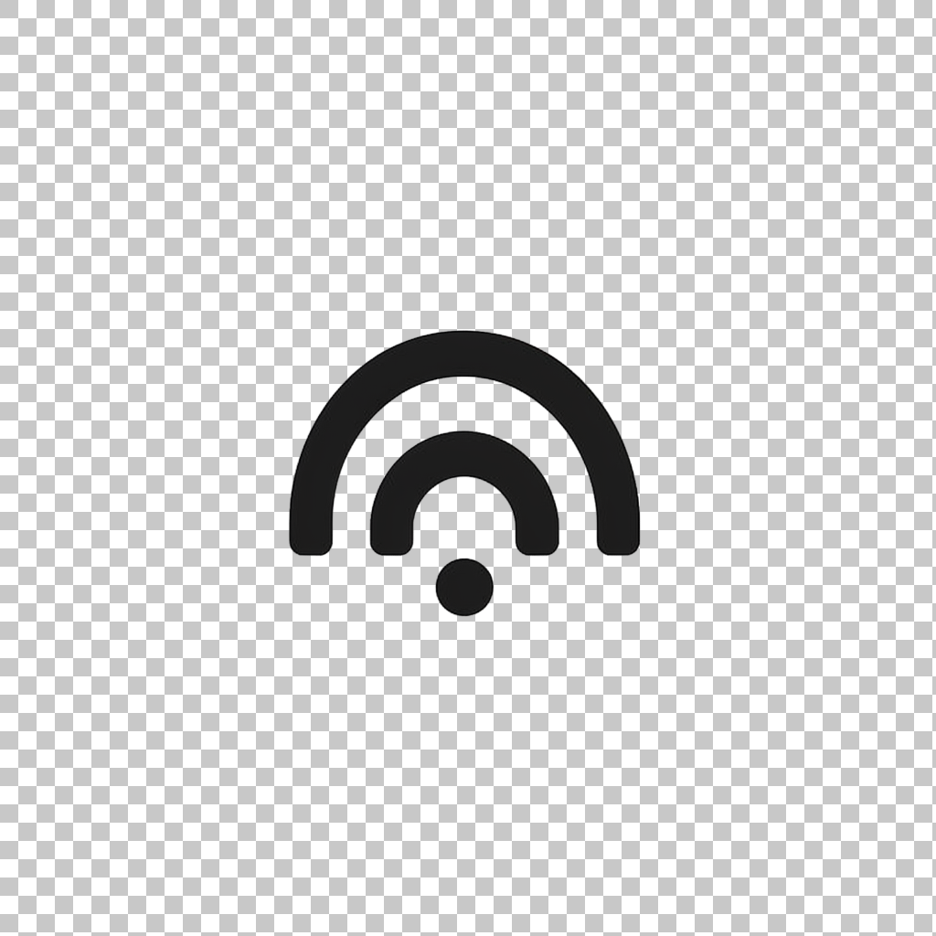 Wifi Emoji Icon png, Wireless Network Graphic, Internet Signal
