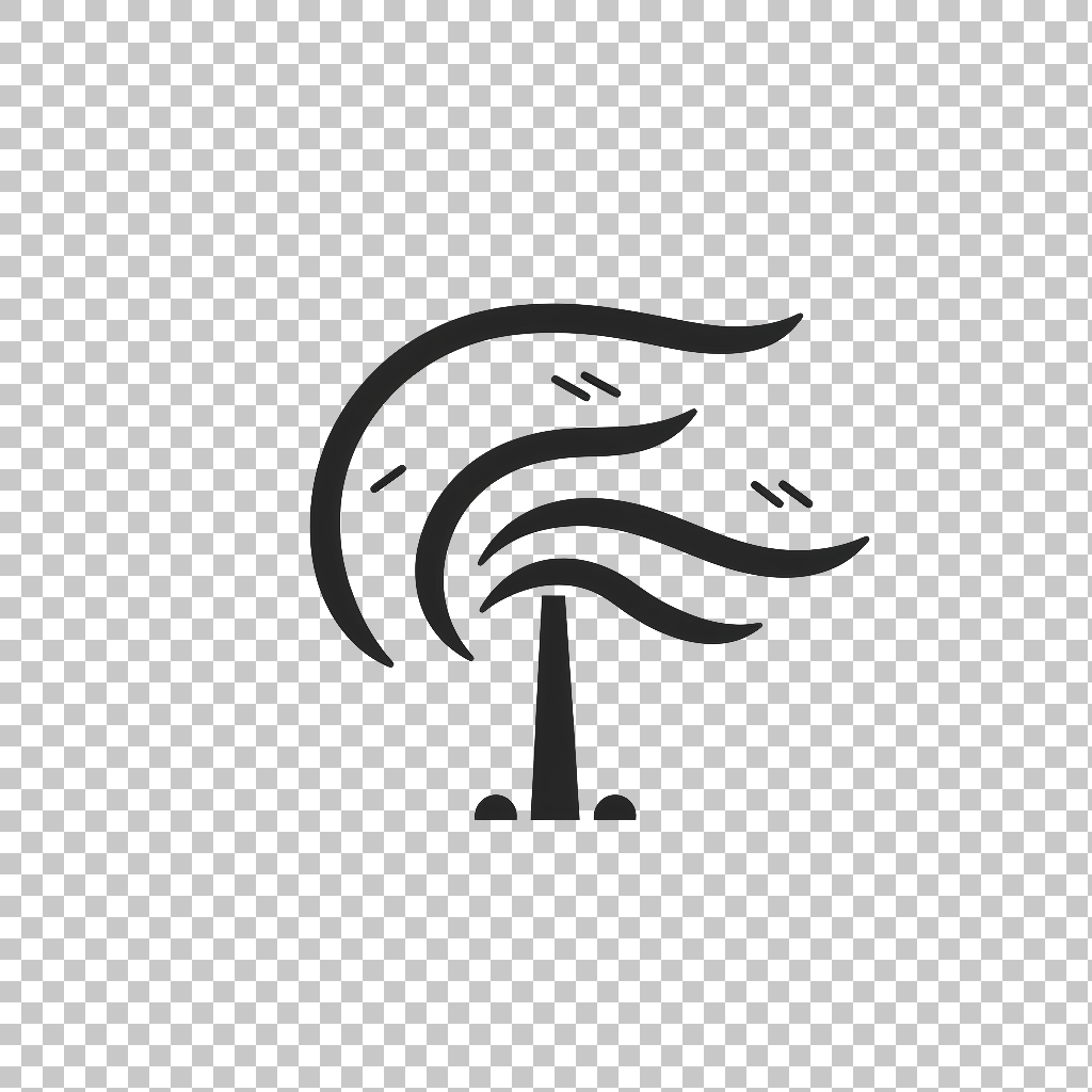 Wind Dark Icon png, Breeze Illustration Graphic, Air Current