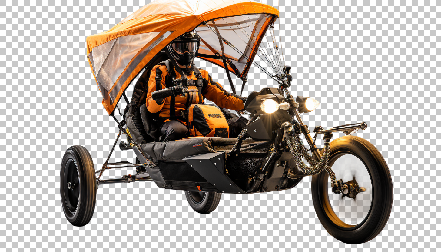 Paramotor png, Glide with Power, Aerial Excursion