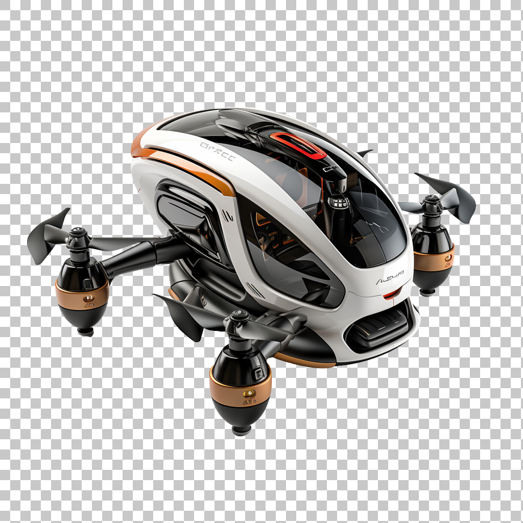 Passenger Drone png, Sky Commuting, Passenger Service