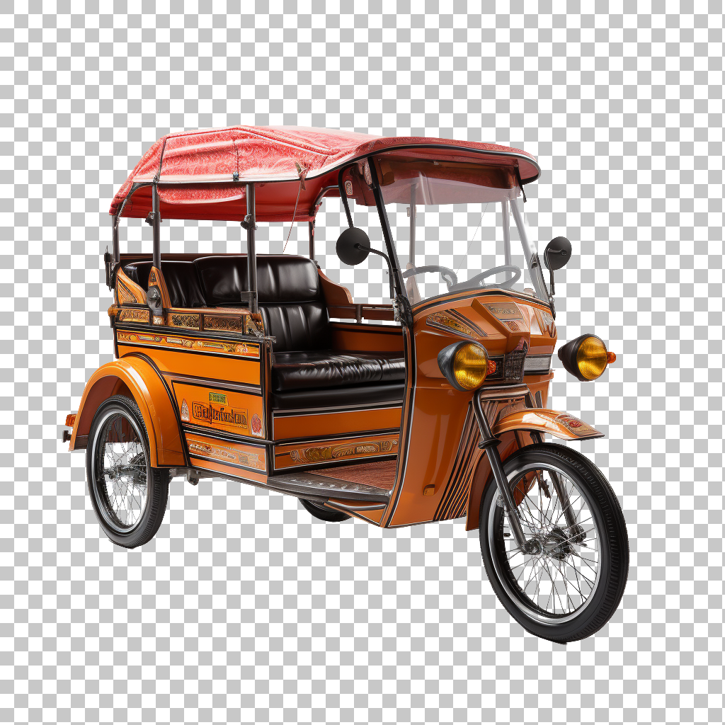 Rickshaw Bicycle png, Pedal Cab Service, Urban Transit