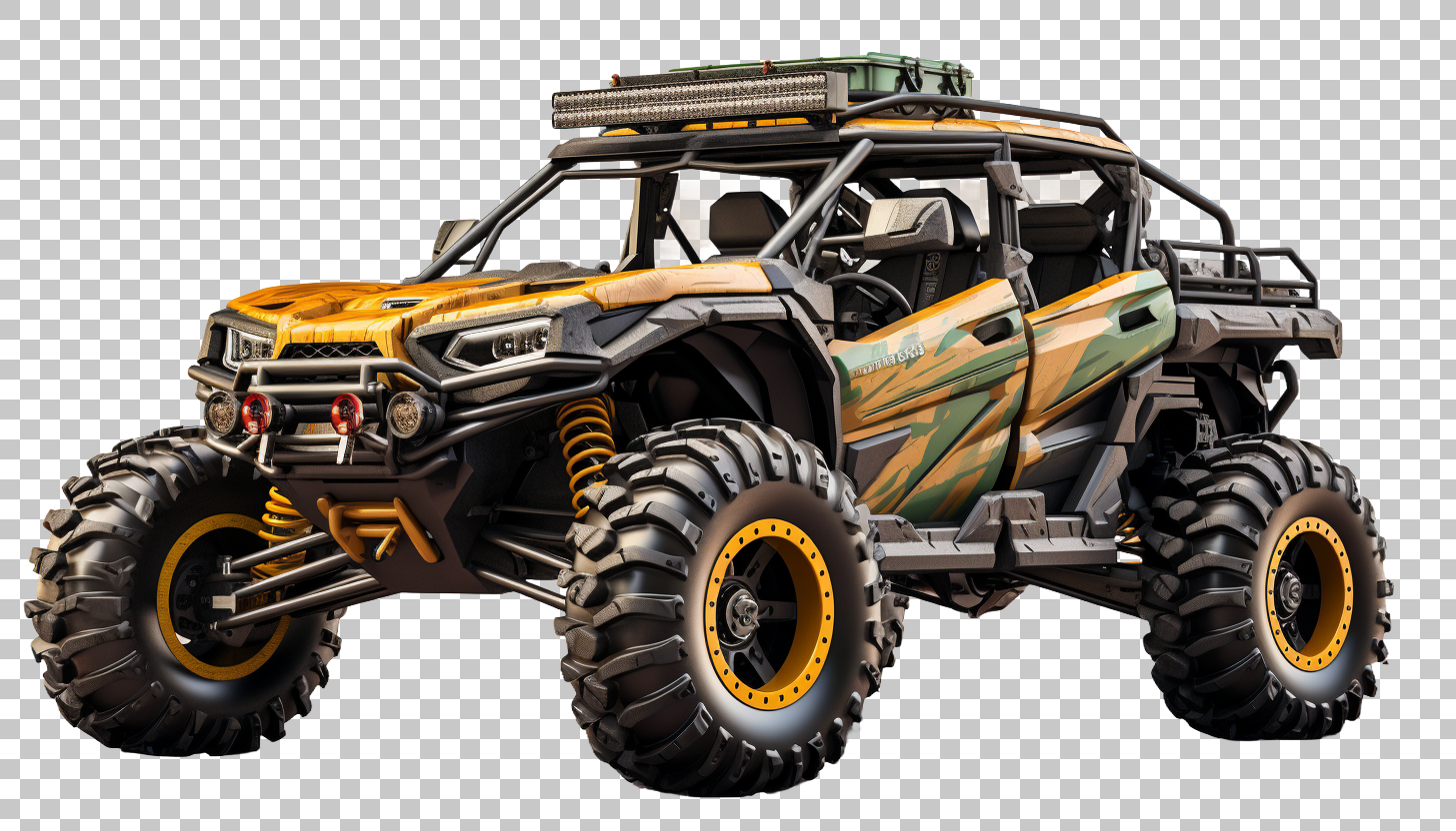 Side by Side ATV png, UTV Vehicle Icon, Outdoor Exploration