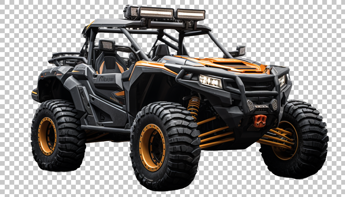Side by Side ATV png, Off-Road ATV Transport, Trail Adventure