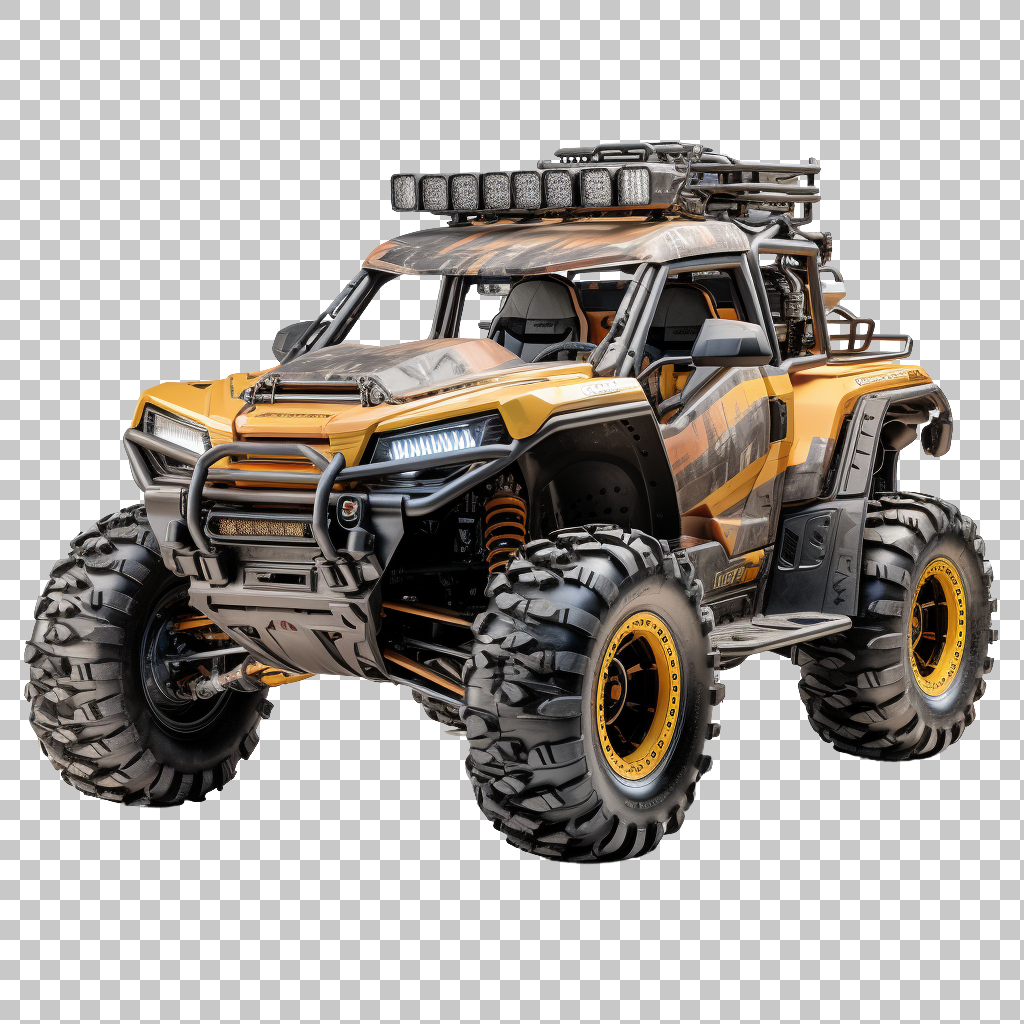 Side by Side ATV png, ATV Utility Vehicle PNG, Outdoor Fun