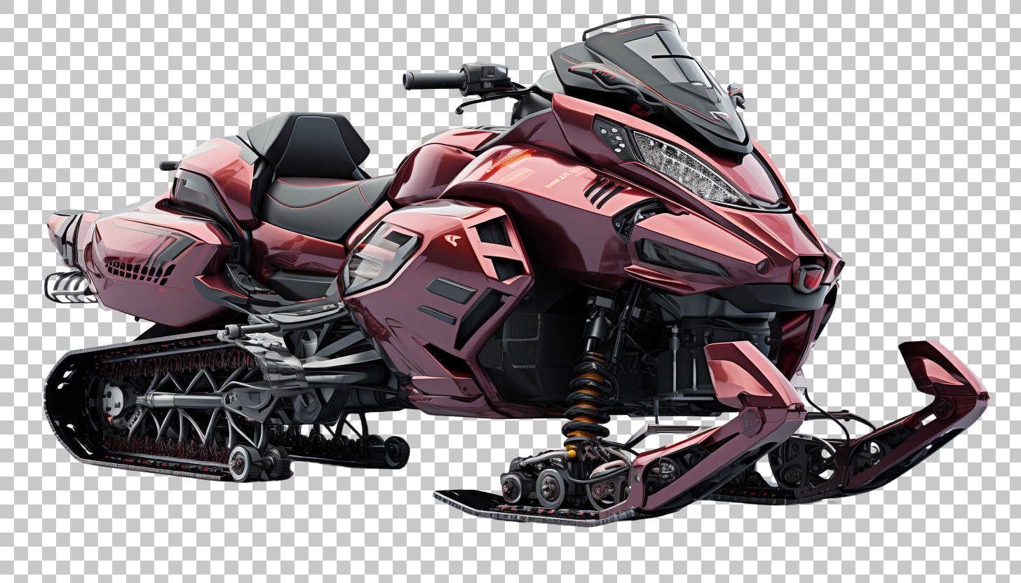 Snowmobile png, Snow Sled PNG, Glacier Expeditions