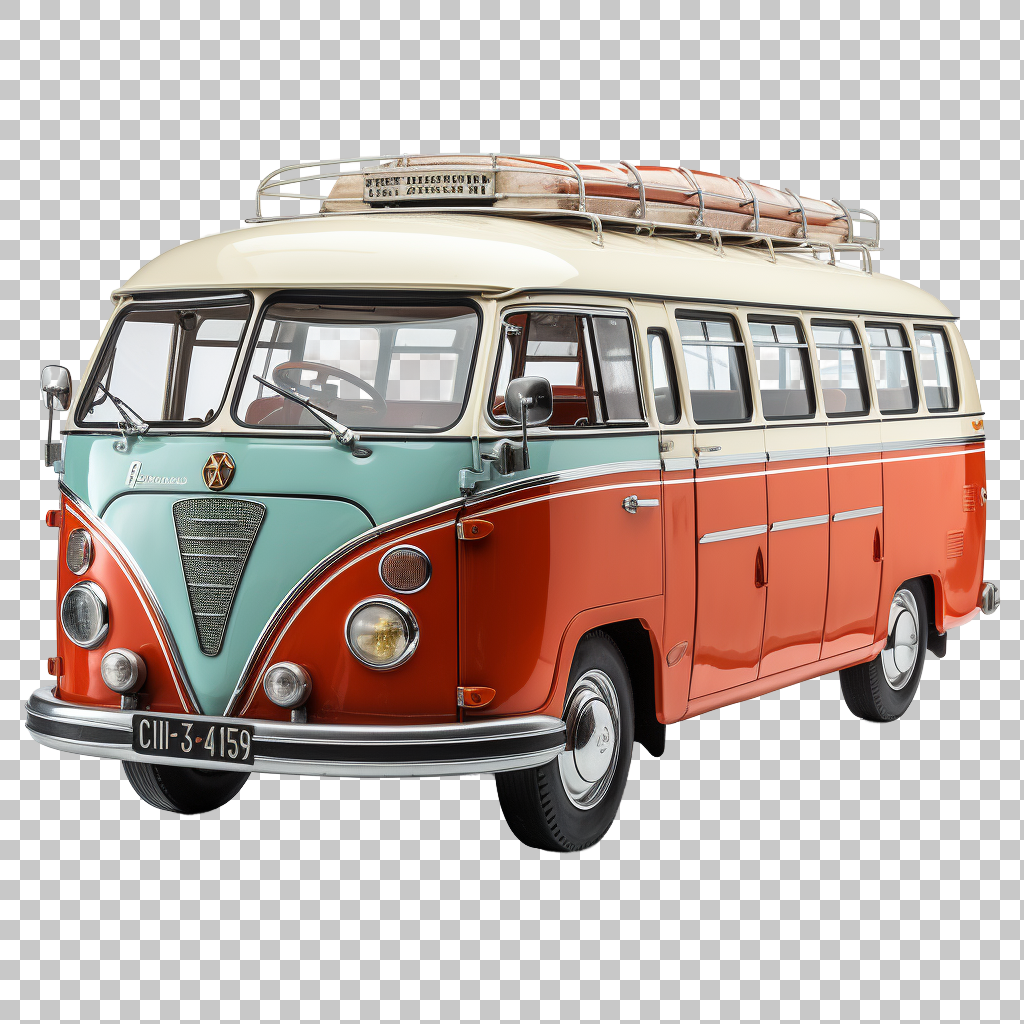 Vintage Bus png, Vintage Transit, Classic Tourism
