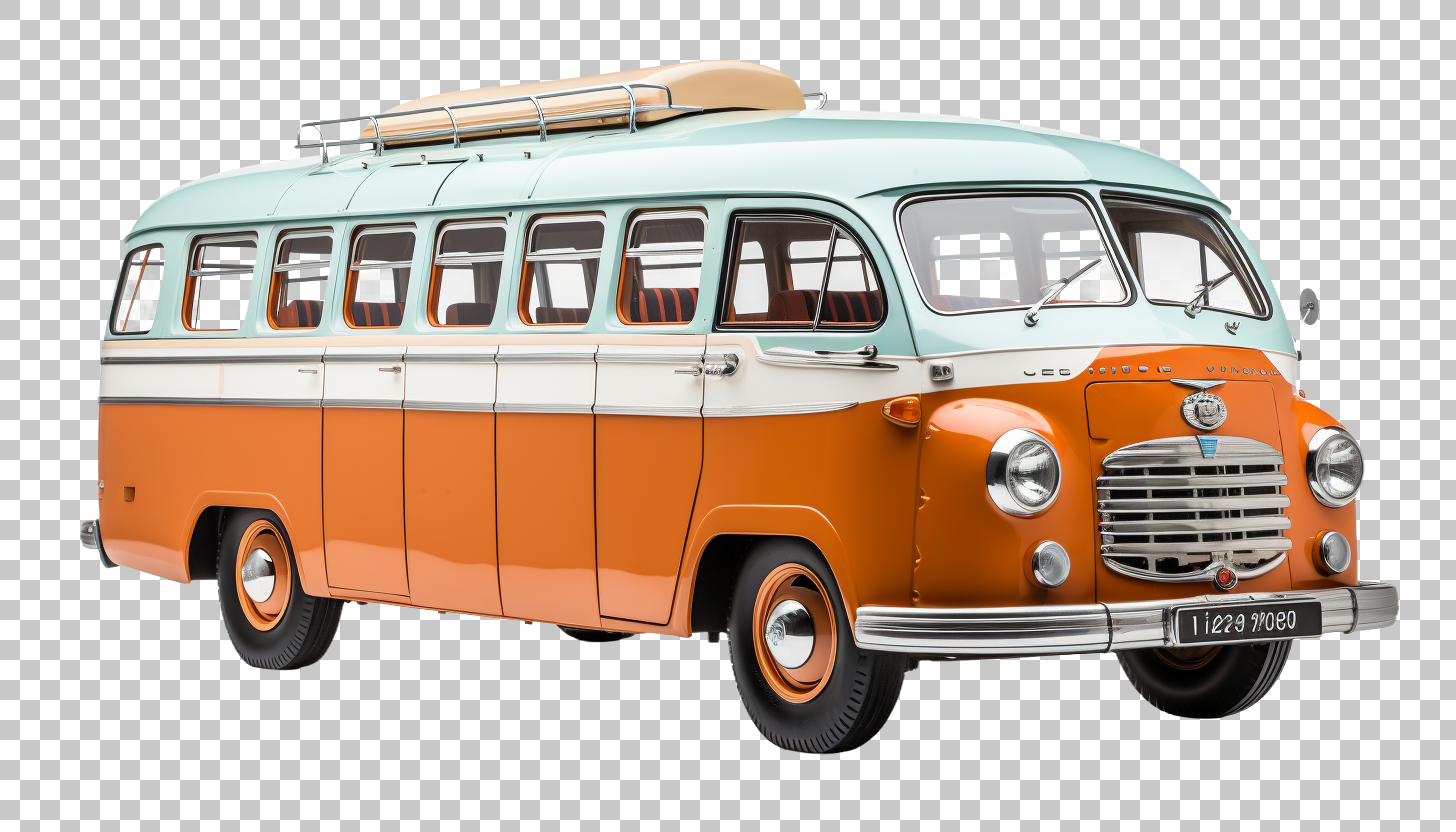 Vintage Bus png, Old Bus, Vintage Tourism