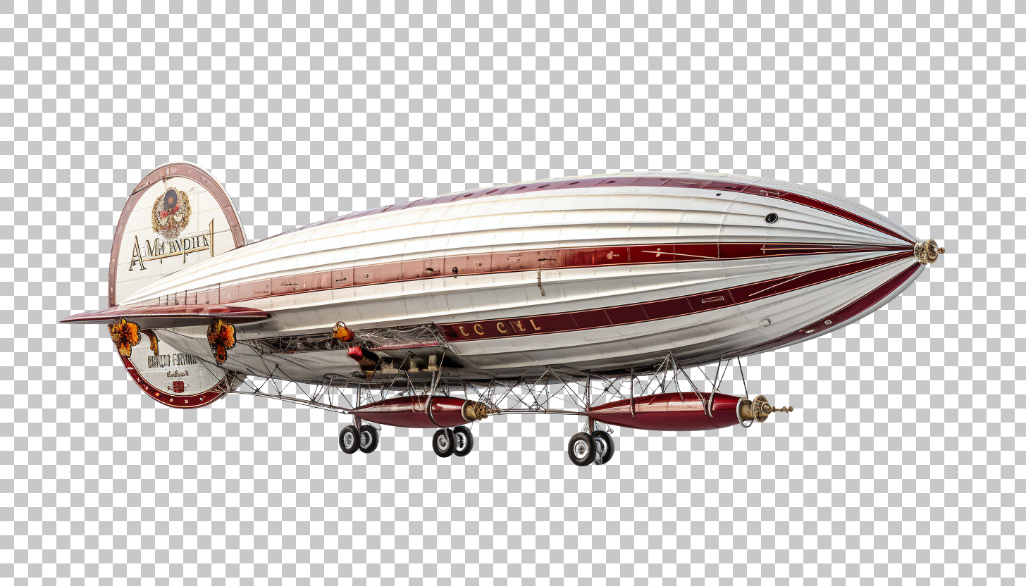 Airship Balloon png, Dirigible, Aerial Vehicle