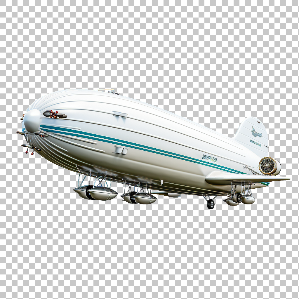 Flying Airship png, Dirigible, Aerial Transport