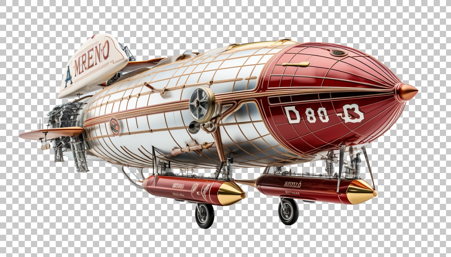Floating Airship png, Dirigible, Air Travel
