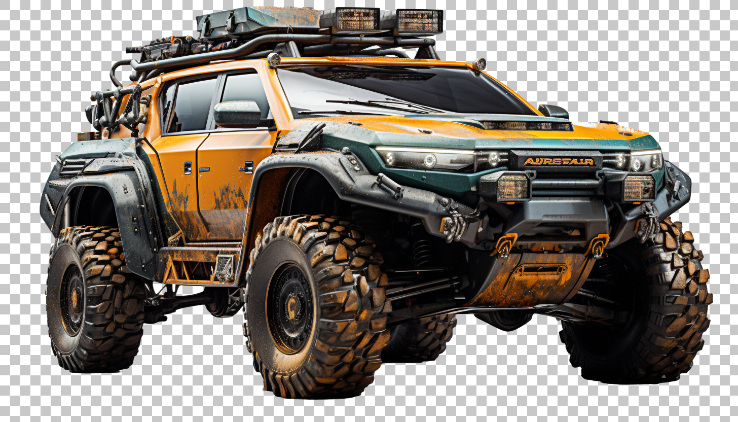Amphibious Vehicle png, Land and Water Transport, Off-Road