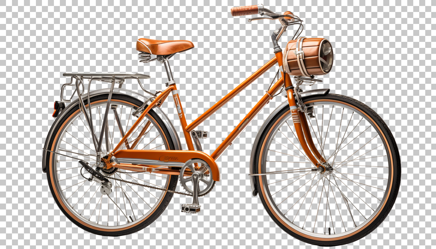 Urban Bicycle png, City Cycling, Commute
