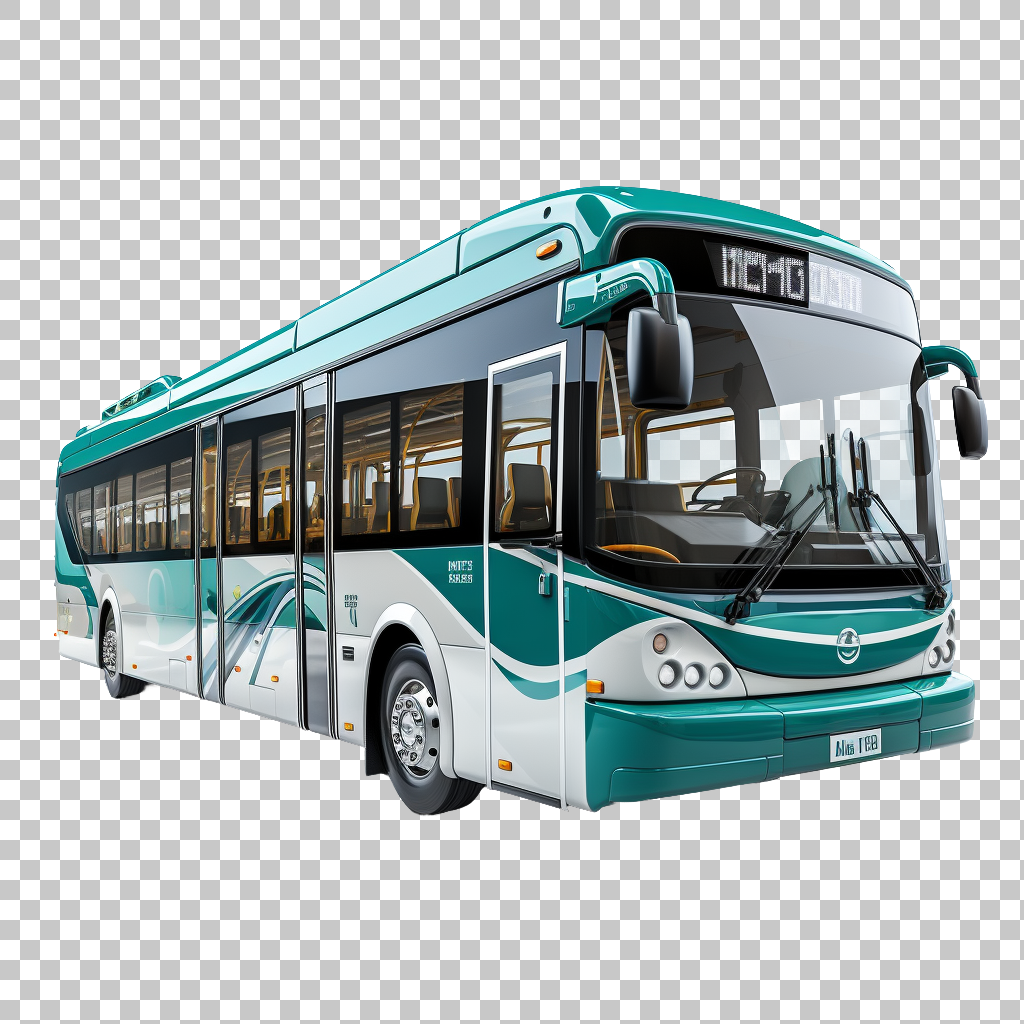 Public Bus png, Transportation Vehicle, Urban Transit