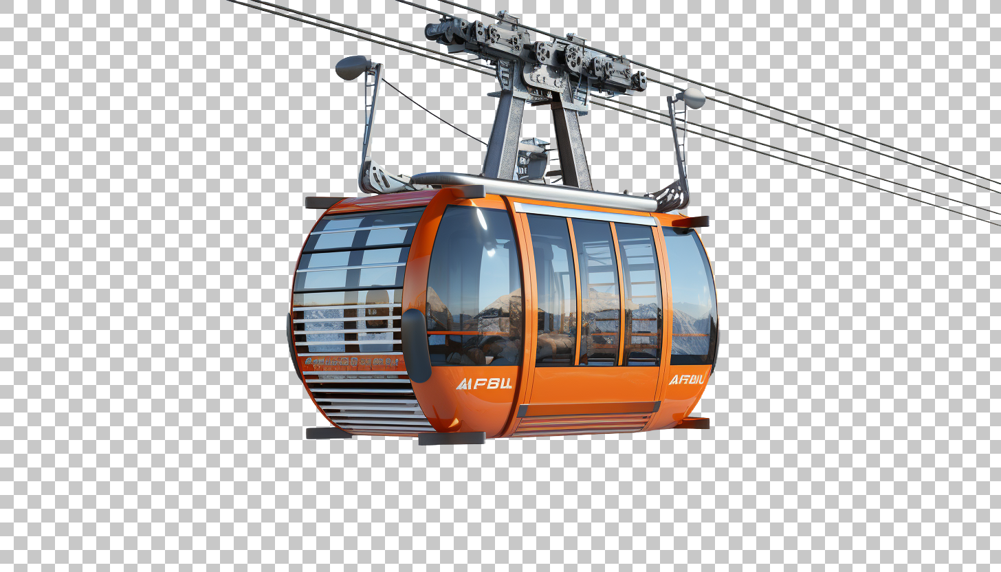 Cableway Transport png, Sky Ride, Mountain Transport