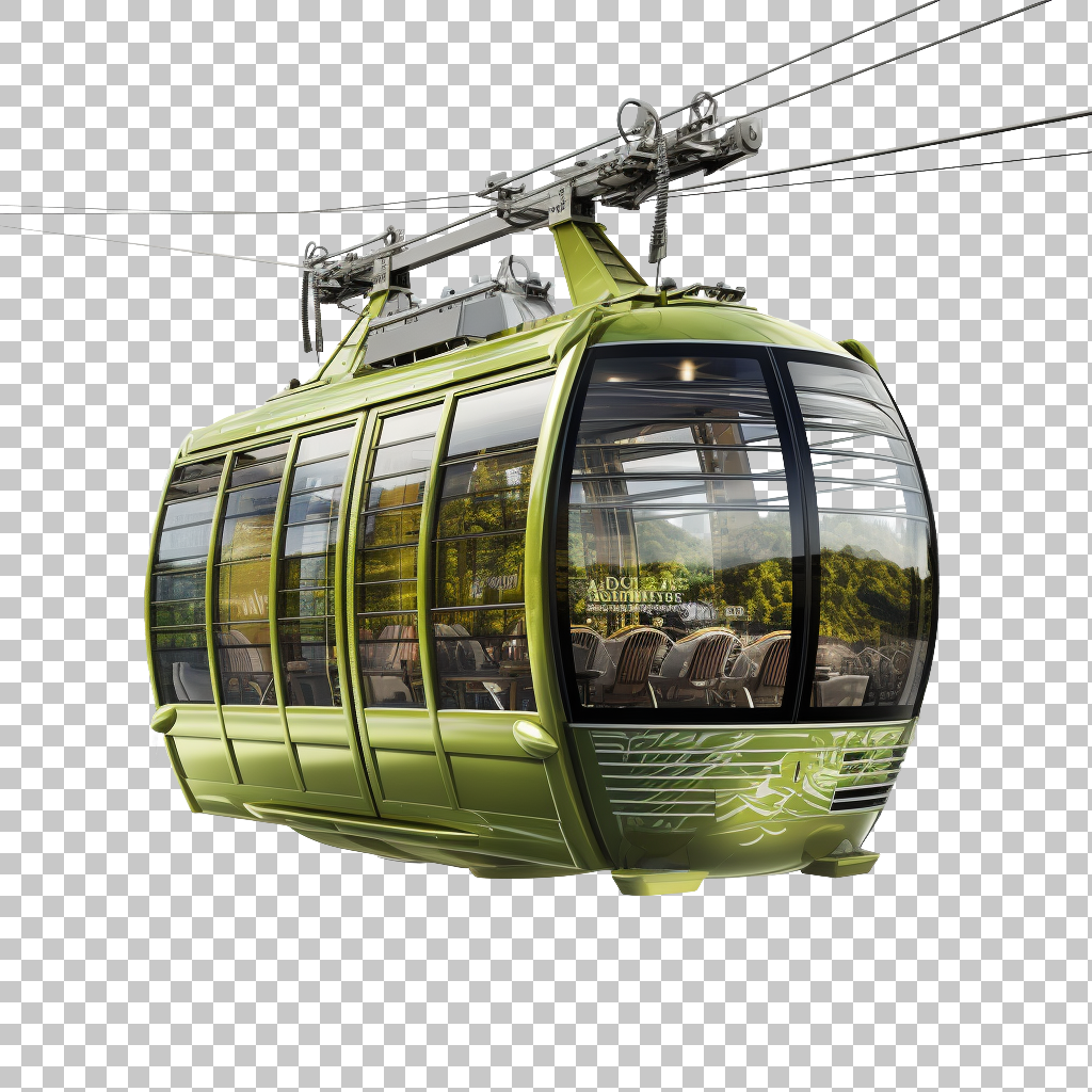 Alpine Cable Car png, Snow-capped Peaks, Sky Ride