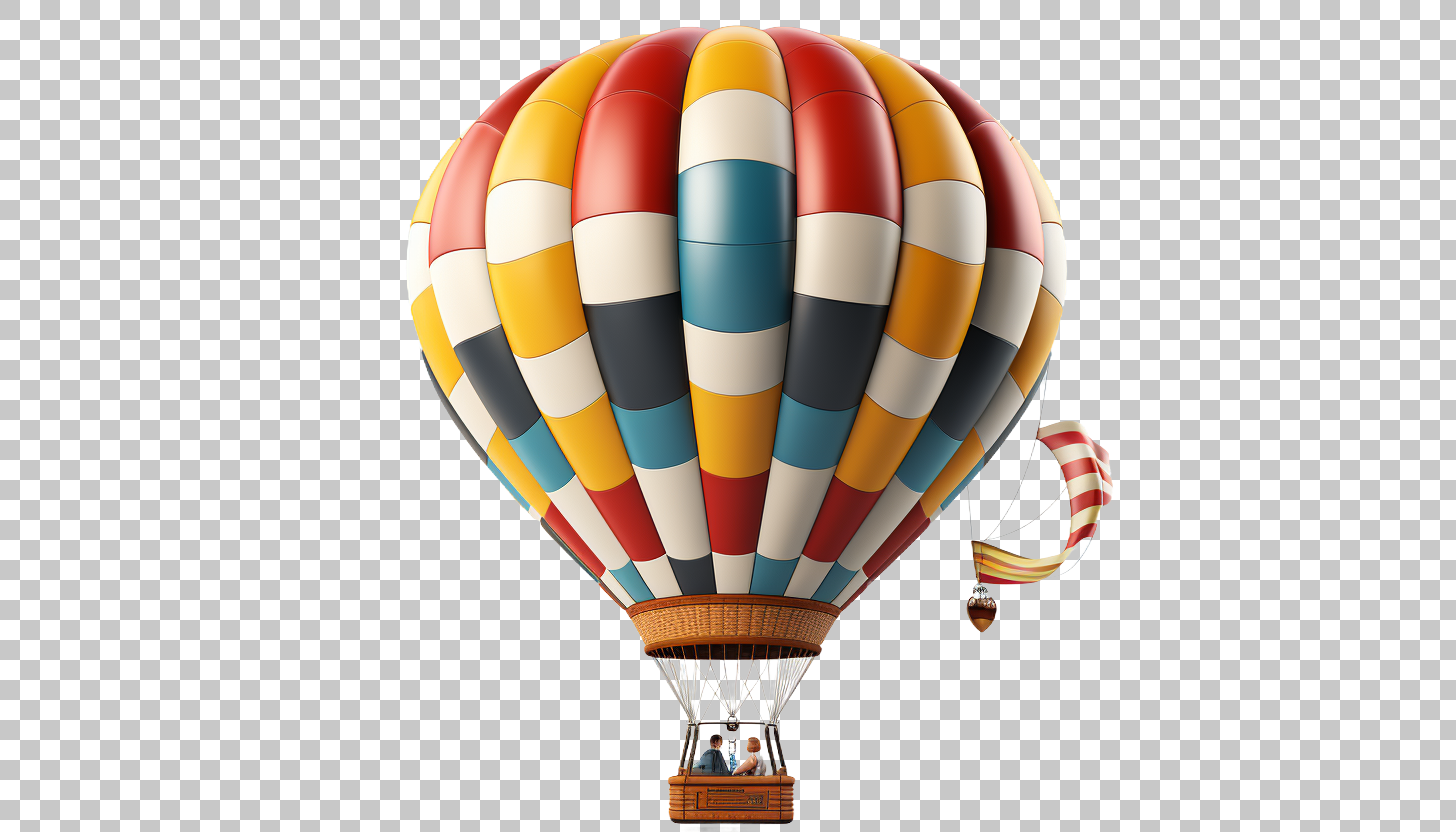 Sky Tour Balloon png, Air Travel, Hot Air Transport