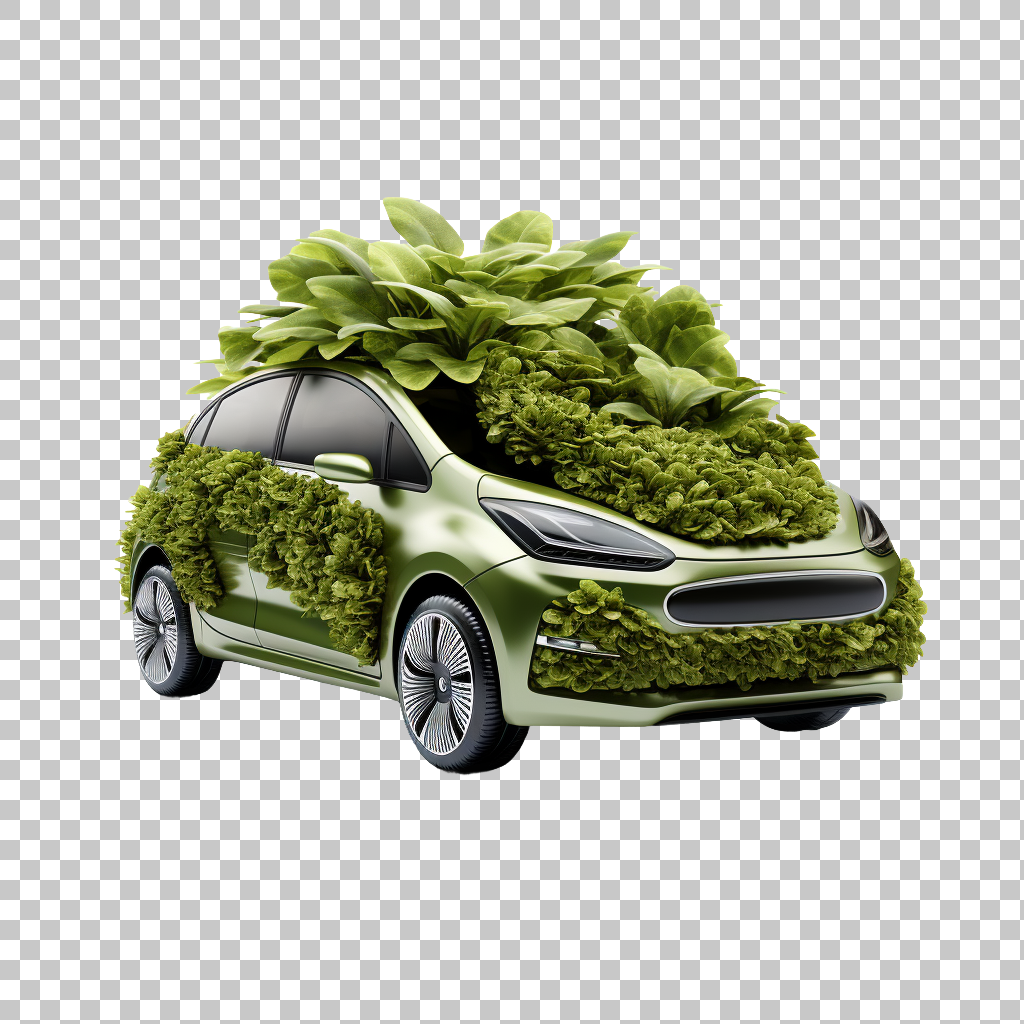 Eco-Friendly Hybrid png, Low-Carbon Emission Car, Green Vehicle

